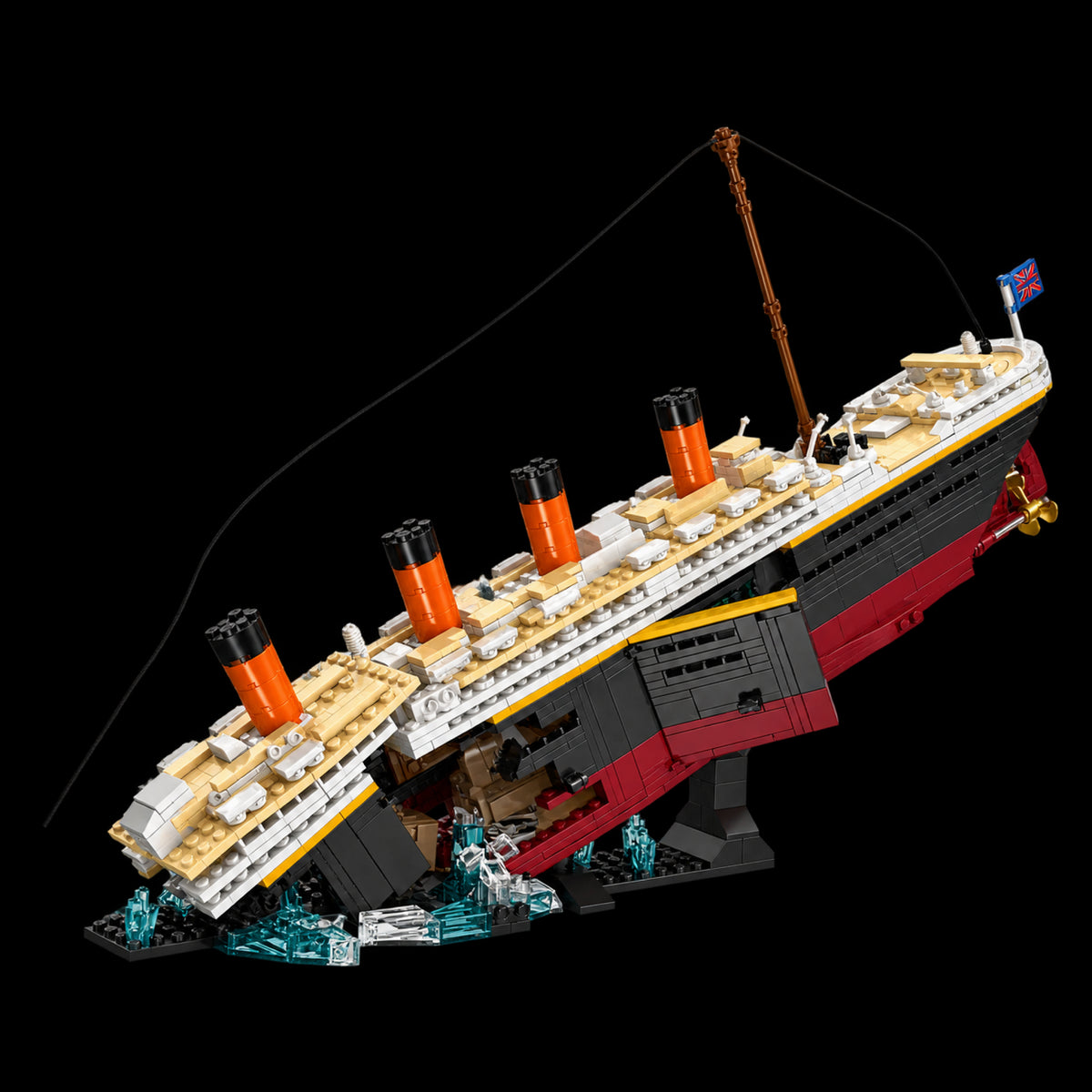Navio Titanic com Iceberg (2288 peças) - imagem de capa 2 - Brics Craft