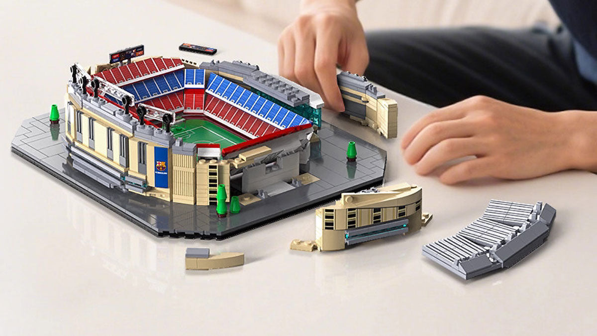 Estádio Camp Nou do Barcelona FC (728 peças)