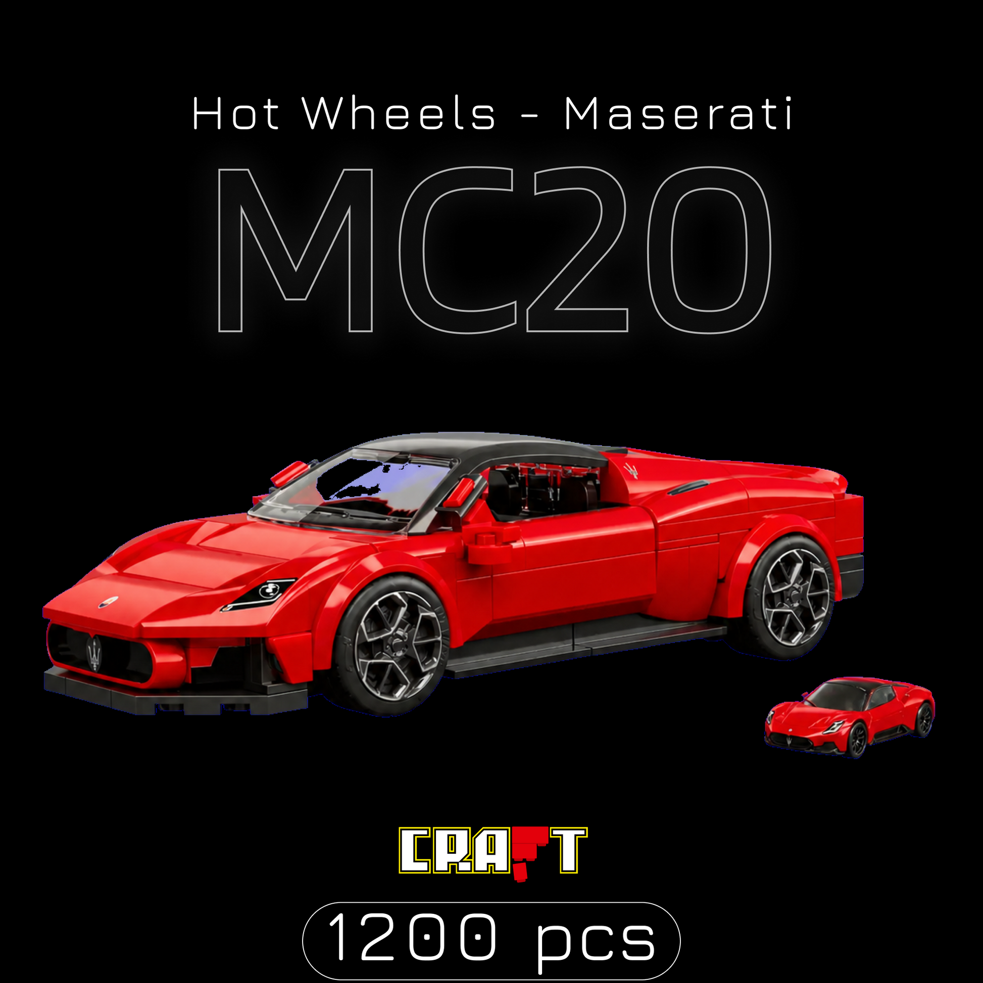 Hot Wheels - Maserati MC20 (250 peças) | Capa 1