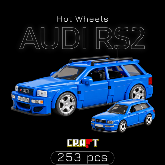 Hot Wheels - Audi RS2 (253 peças) | Capa 1