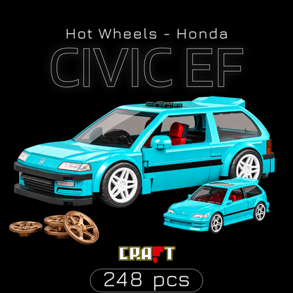 Hot Wheels - Honda Civic EF (248 peças) | Capa 1