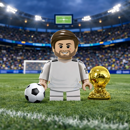 Mini-figuras: Maiores Jogadores de Futebol (20 jogadores)