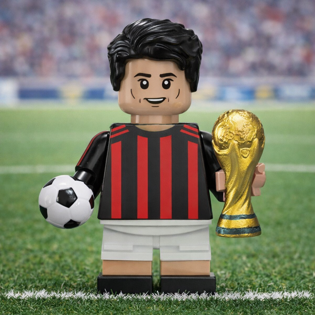 Mini-figuras: Maiores Jogadores de Futebol (20 jogadores)