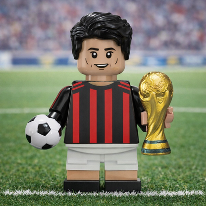 Mini-figuras: Maiores Jogadores de Futebol (20 jogadores)