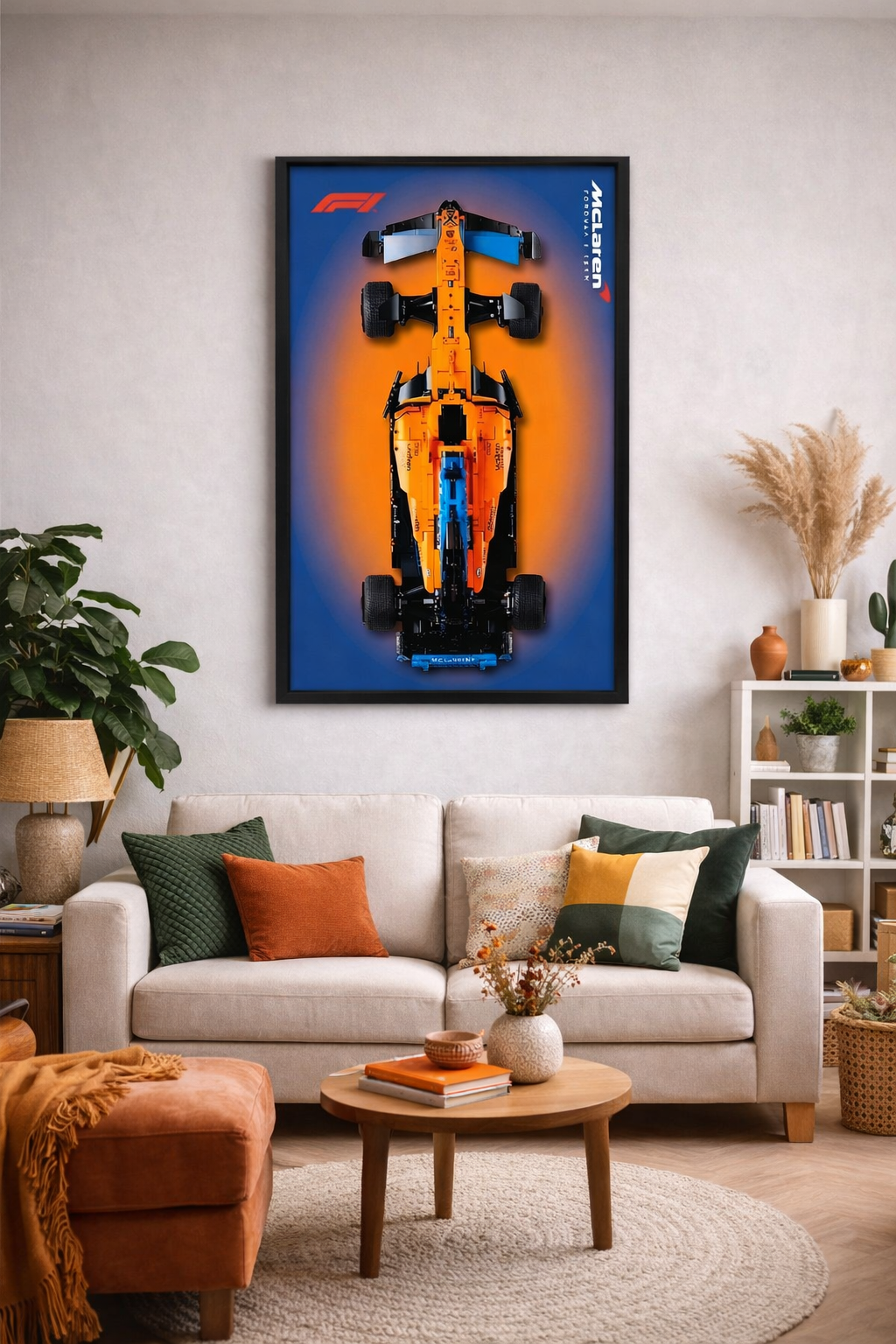 Quadro Fosco para a Fórmula-1 McLaren Team 2022