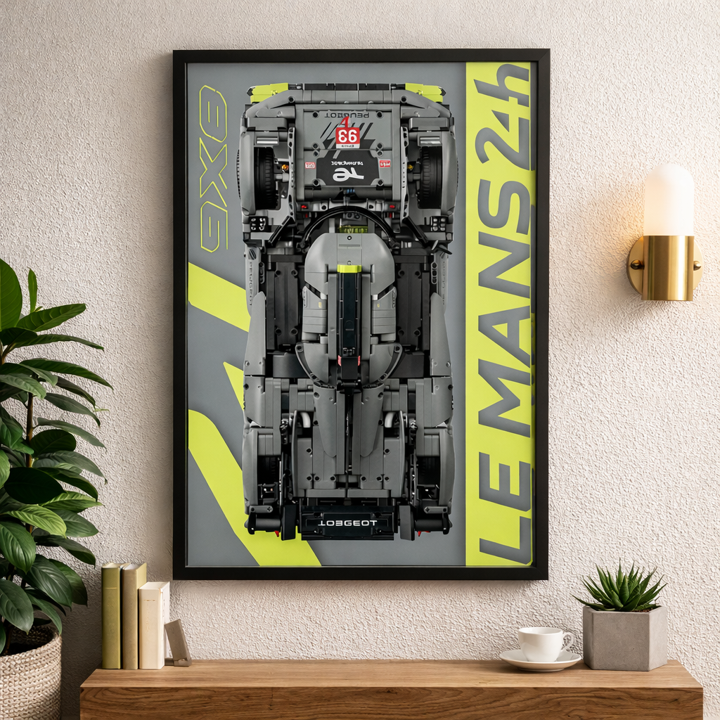 Quadro Fosco para o Peugeot 9x8 24h LeMans