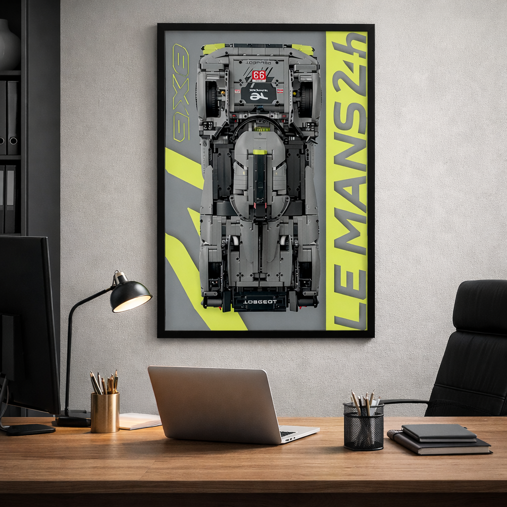 Quadro Fosco para o Peugeot 9x8 24h LeMans