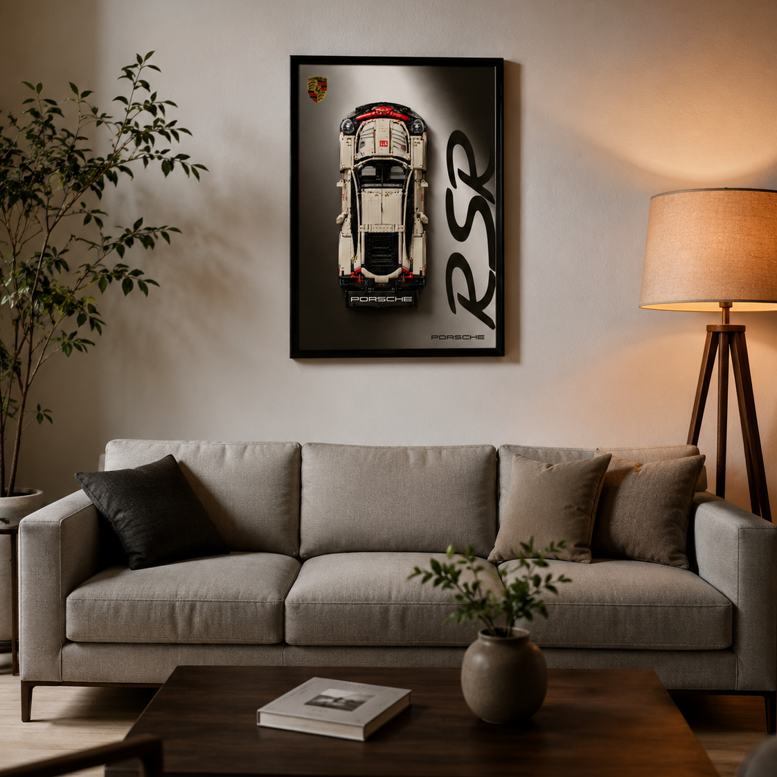 Quadro Fosco para Porsche 911 RSR