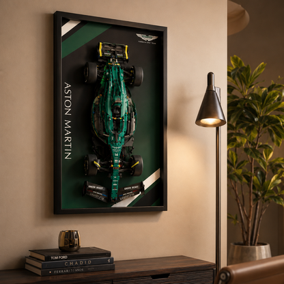 Quadro de Acrílico para Fórmula 1 Aston Martin AMR24