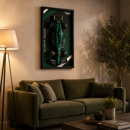 Quadro de Acrílico para Fórmula 1 Aston Martin AMR24