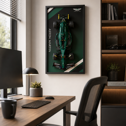 Quadro de Acrílico para Fórmula 1 Aston Martin AMR24