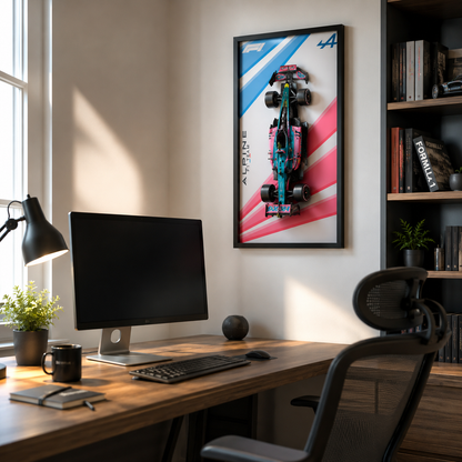 Quadro de Acrílico para Fórmula 1 Alpine A524