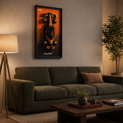 Quadro de Acrílico para F1 McLaren MCL39