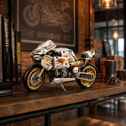 Moto Sport Platinum Warrior (574 peças)