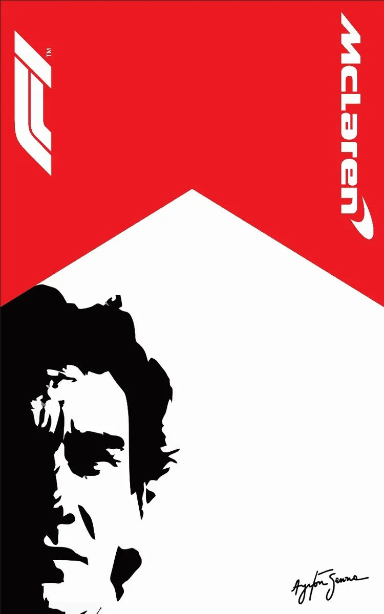 Quadro Fosco para a Fórmula-1 McLaren MP4/4
