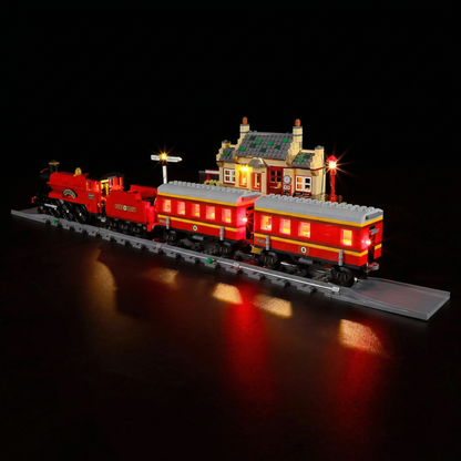 Kit de Iluminação para o Expresso de Hogwarts e Estação de Hogsmeade (1074 peças)