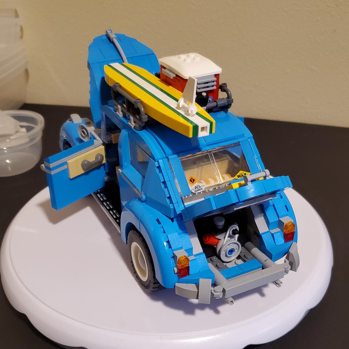 Fusca Azul do Surf (1193 peças)