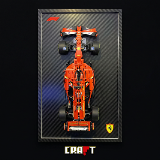 Quadro de Fibra de Carbono - Fórmula-1 Ferrari SF24