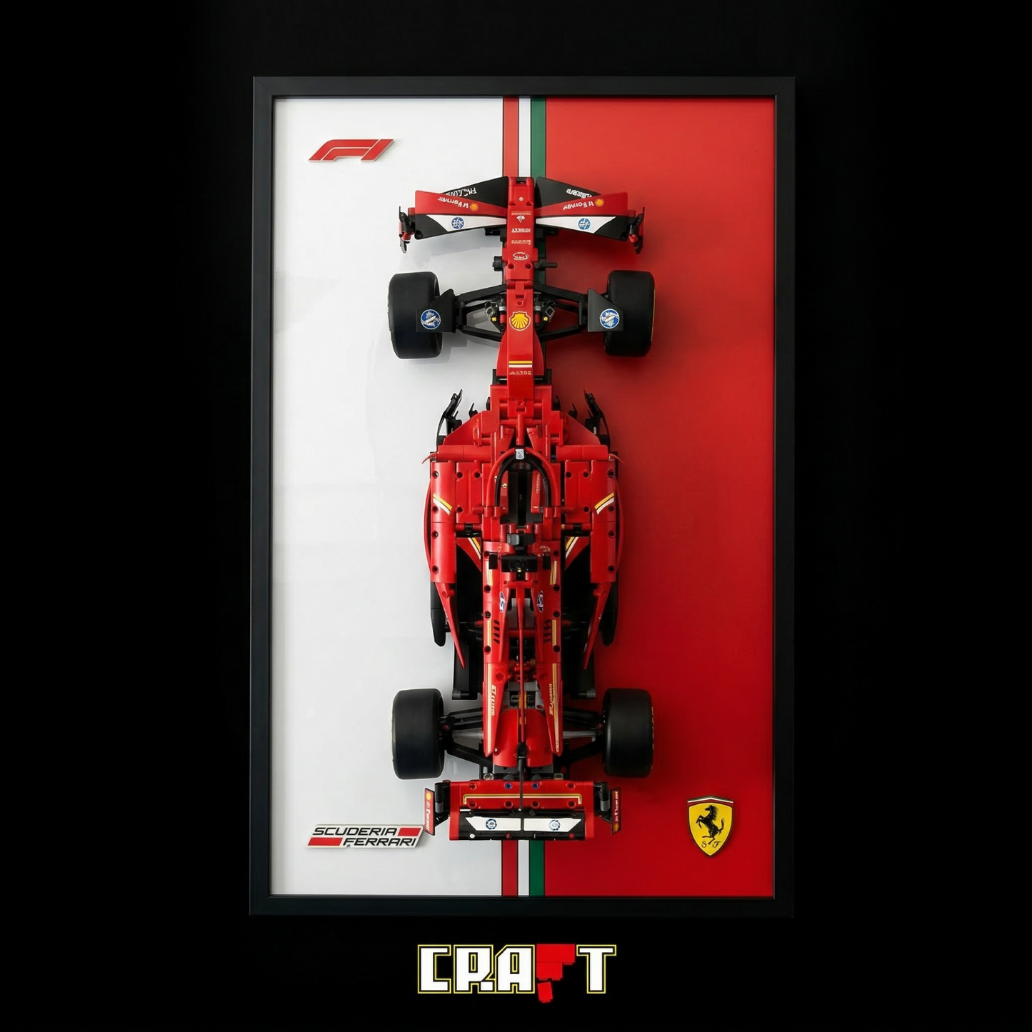Quadro de Acrílico para a Fórmula-1 Ferrari SF24