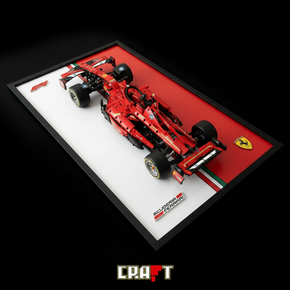 Quadro de Acrílico para a Fórmula-1 Ferrari SF24