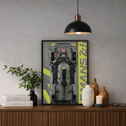 Quadro Fosco para o Peugeot 9x8 24h LeMans