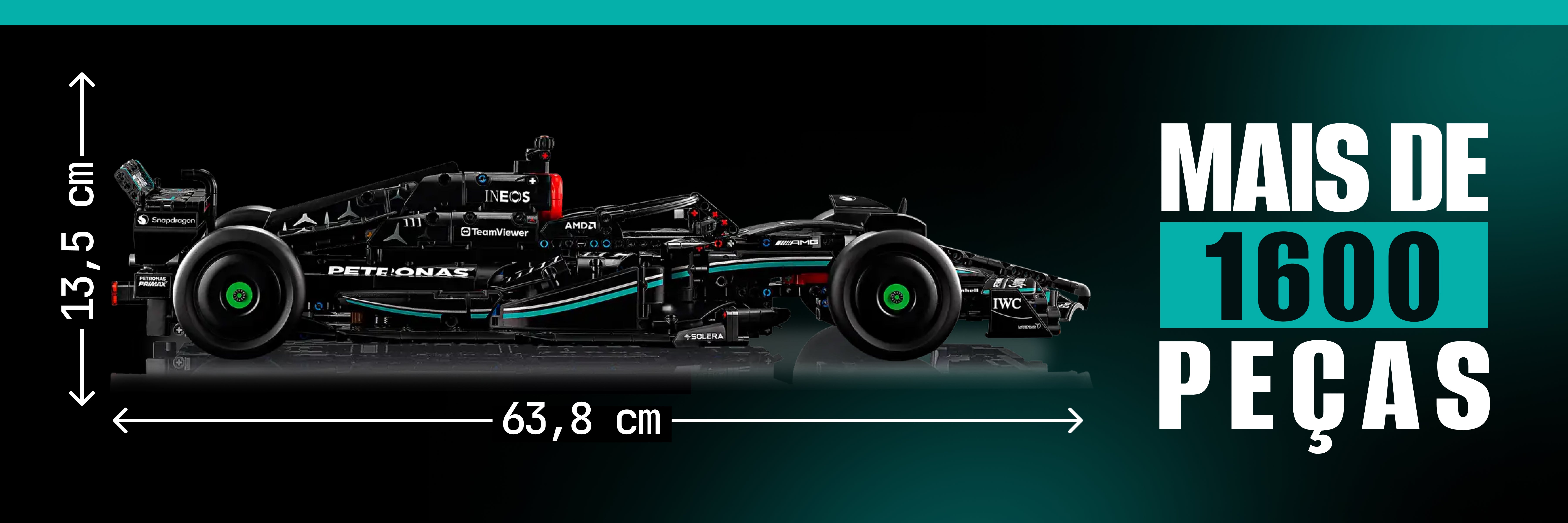 Mercedes F1 do Lewis Hamilton – Brics Craft