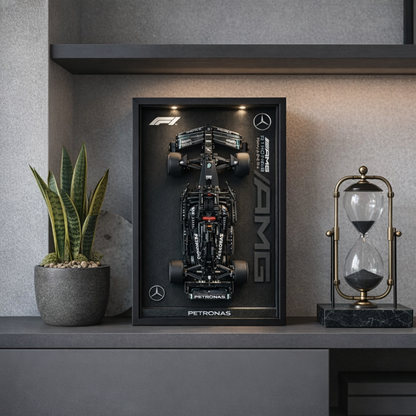Quadro Fosco para a Fórmula-1 Mercedes-AMG W14