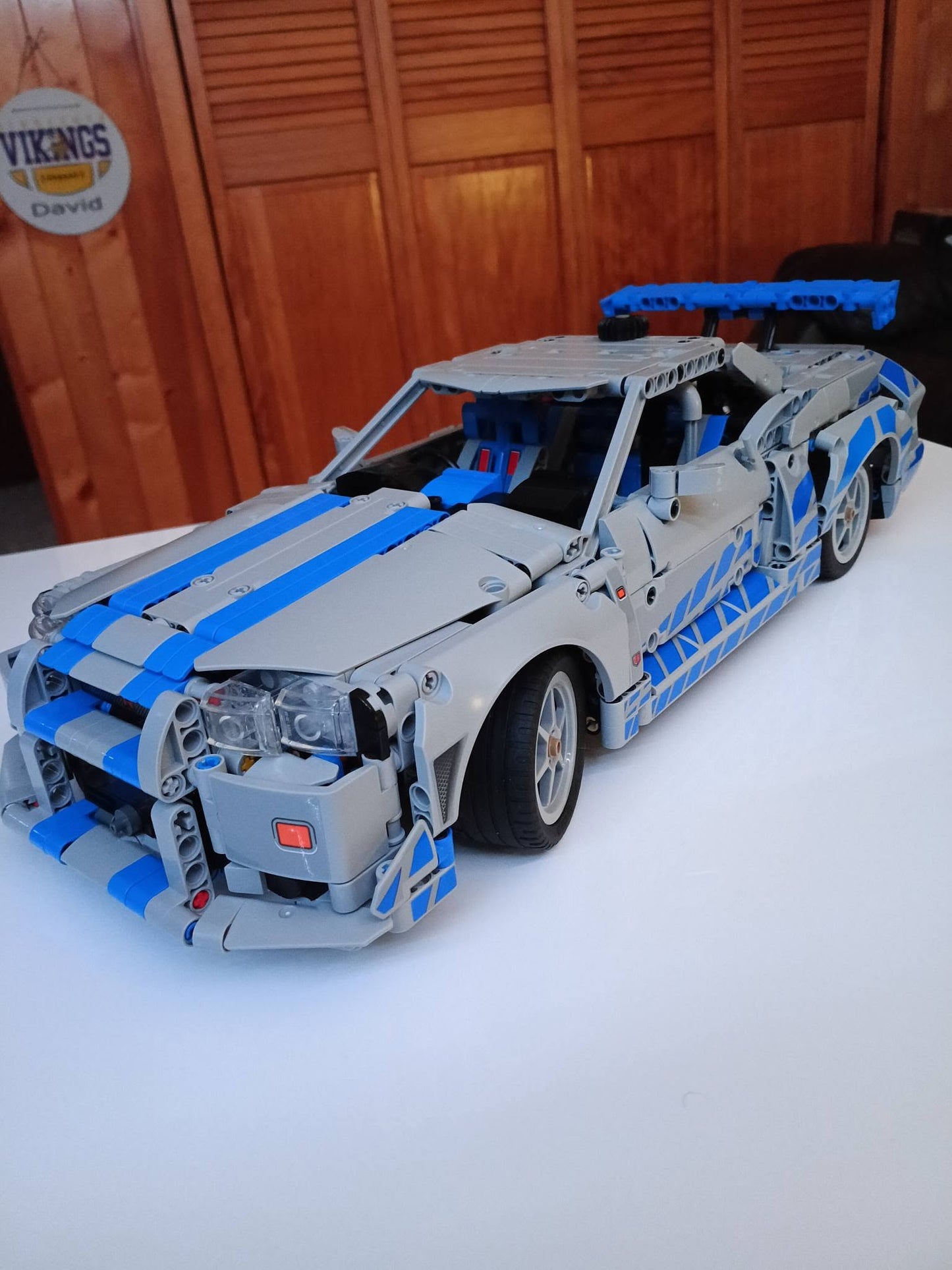 Nissan Skyline GT-R R34 - Velozes e Furiosos (1410 peças)