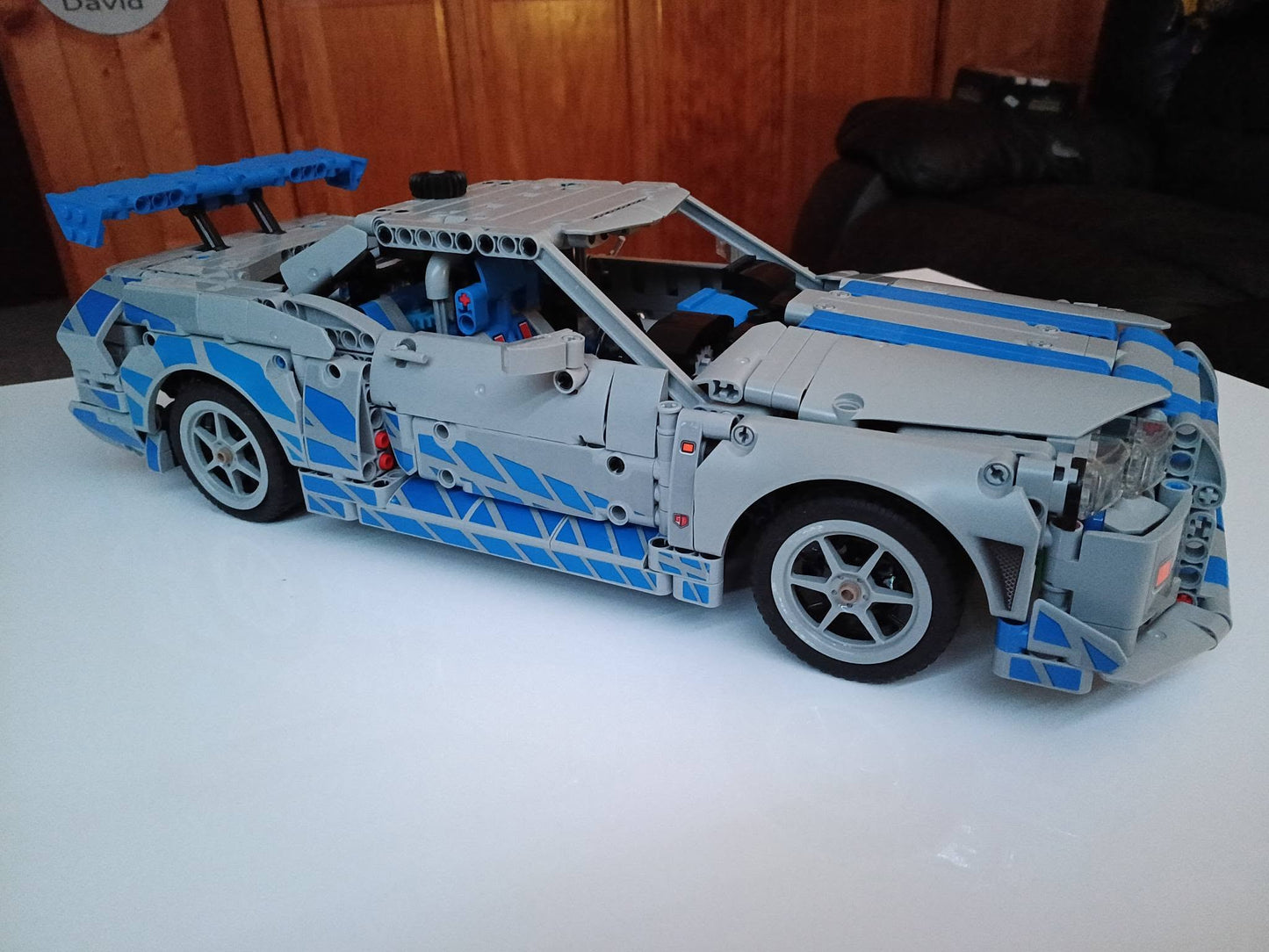 Nissan Skyline GT-R R34 - Velozes e Furiosos (1410 peças)