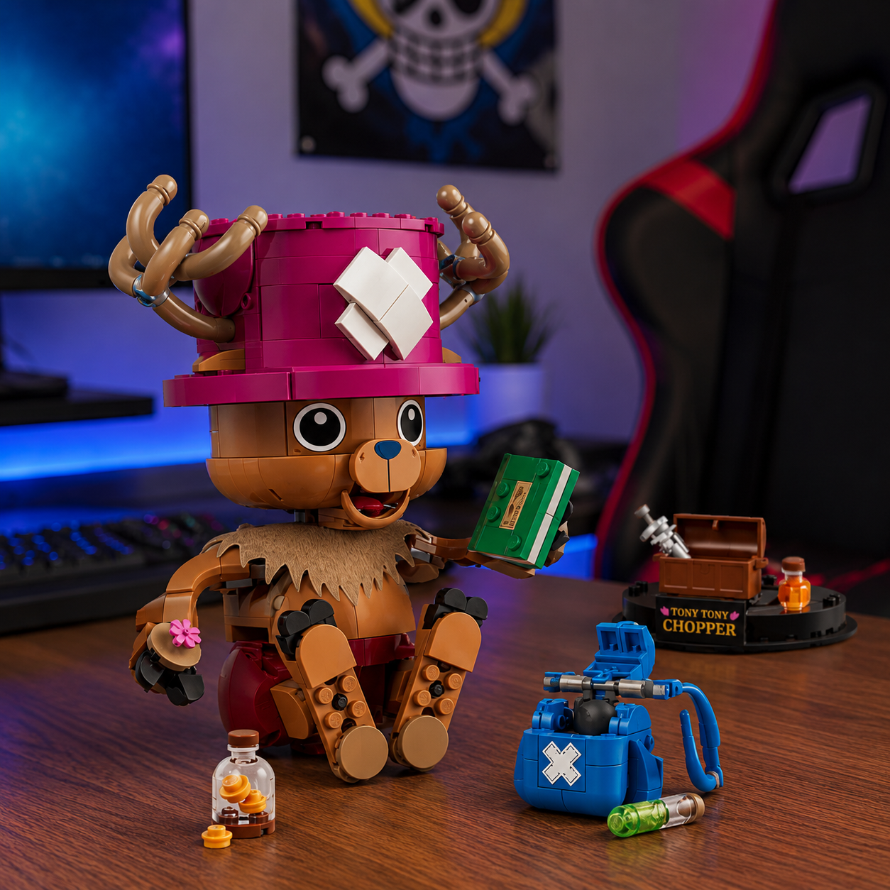 One Piece - Tony Tony Chopper (577 peças) - mídia narrativa 2