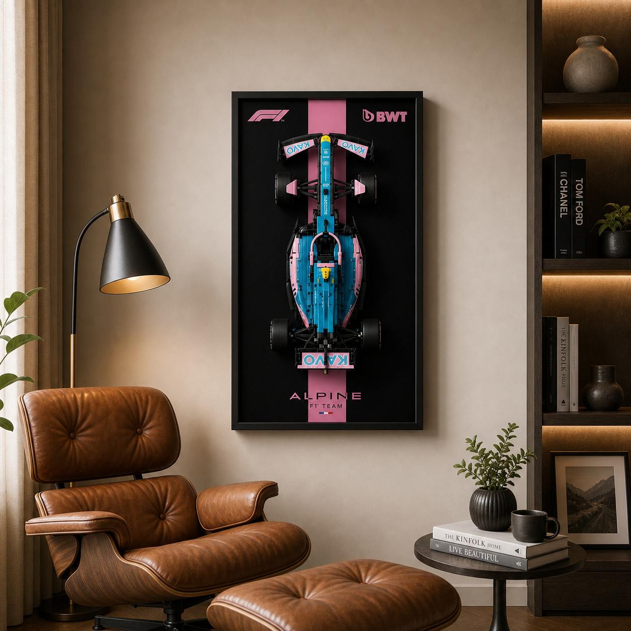 Quadro Fosco Alpine F1 - Modelo 3 - 07