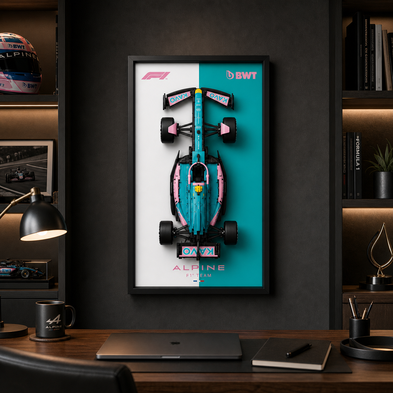 Quadro Fosco Alpine F1 - Modelo 2 - 05