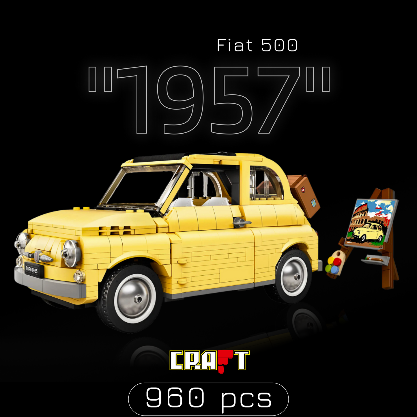 Fiat 500 "1957" (960 peças)