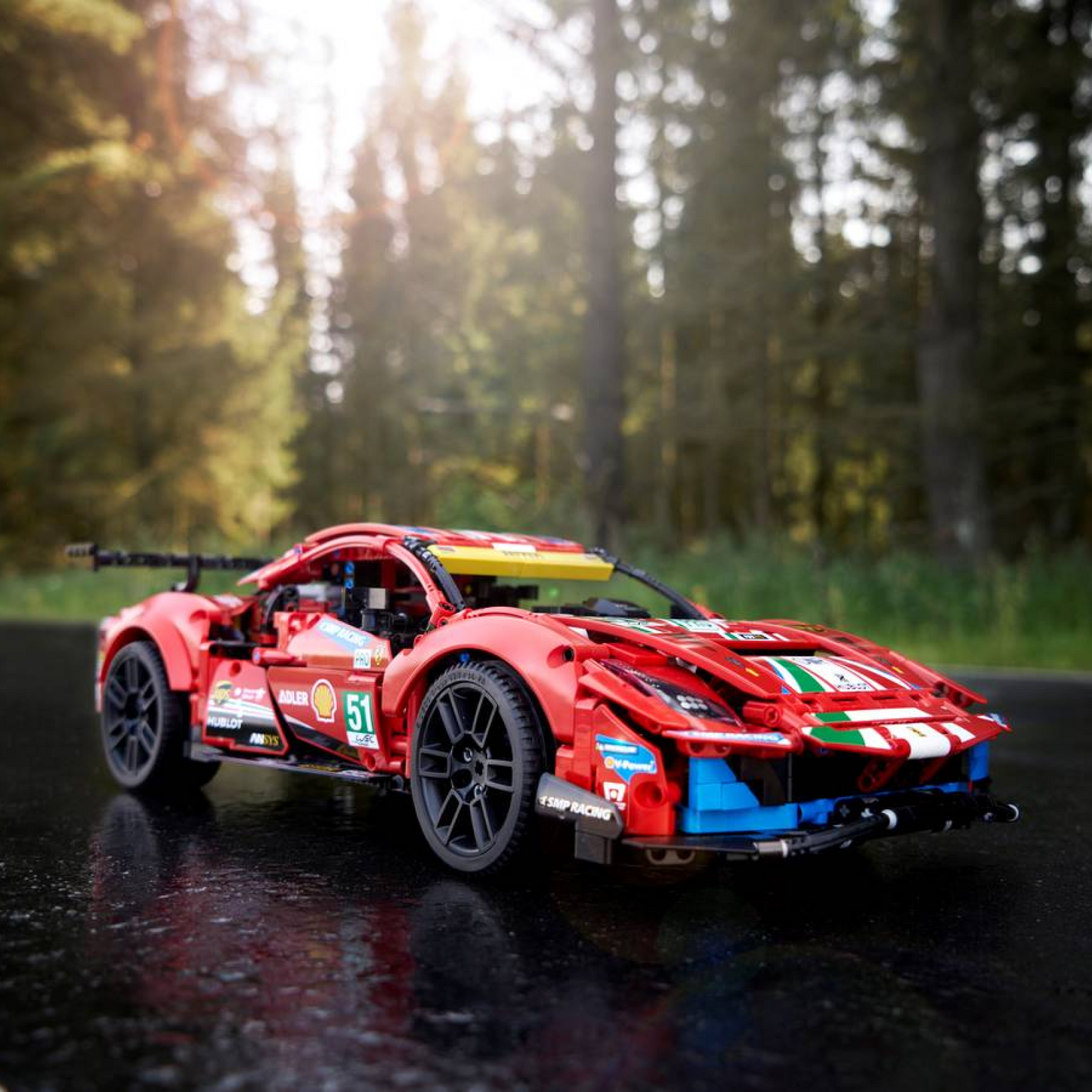 Ferrari 488 GTE (1677 peças)