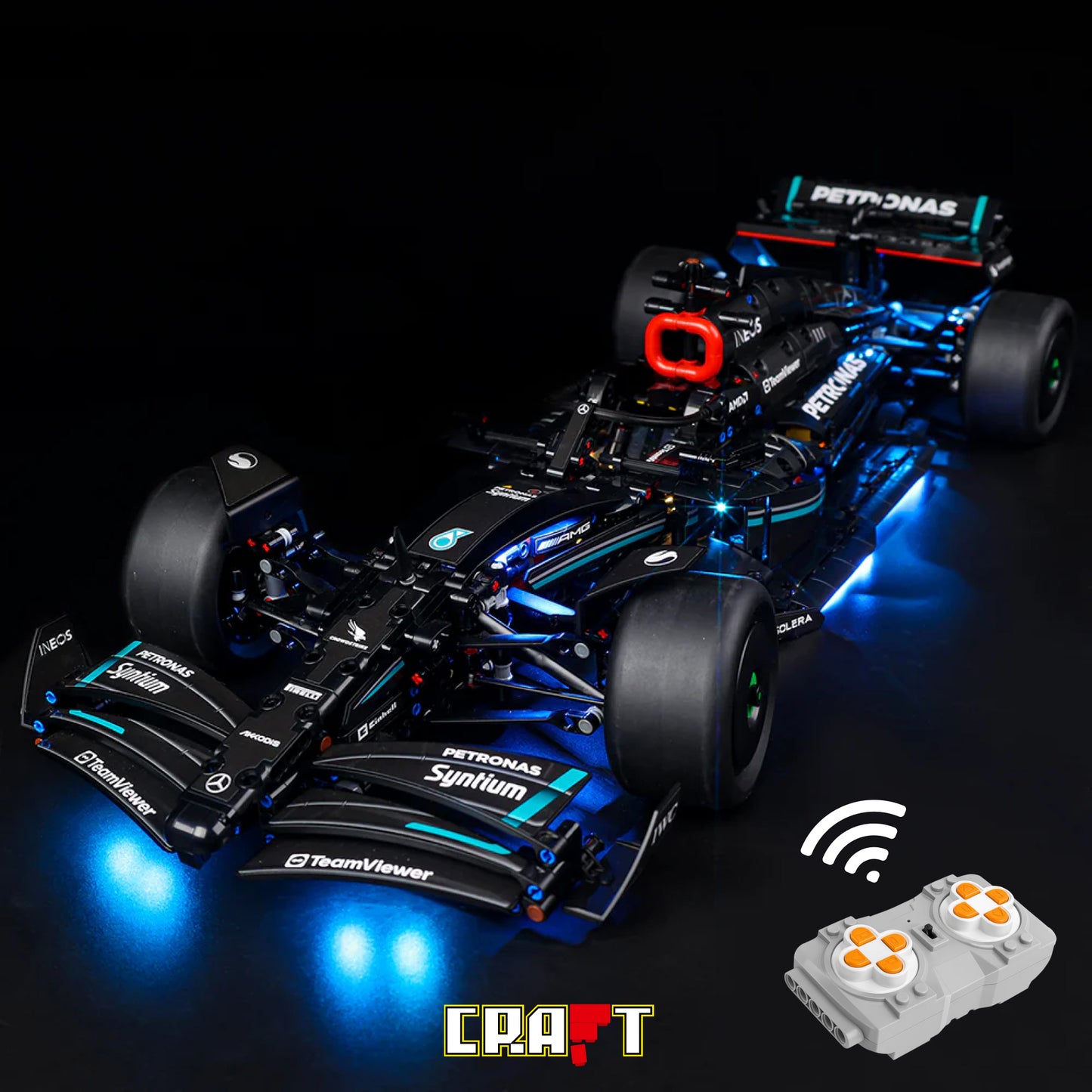 Fórmula 1 - Mercedes-AMG W14 (1642 peças)