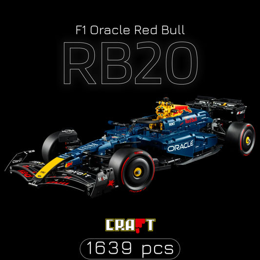 Fórmula 1 - Red Bull RB20 Oracle (1639 peças)