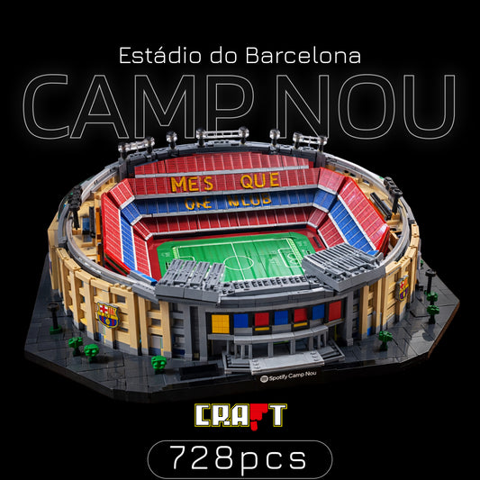 Estádio Camp Nou do Barcelona FC (728 peças)