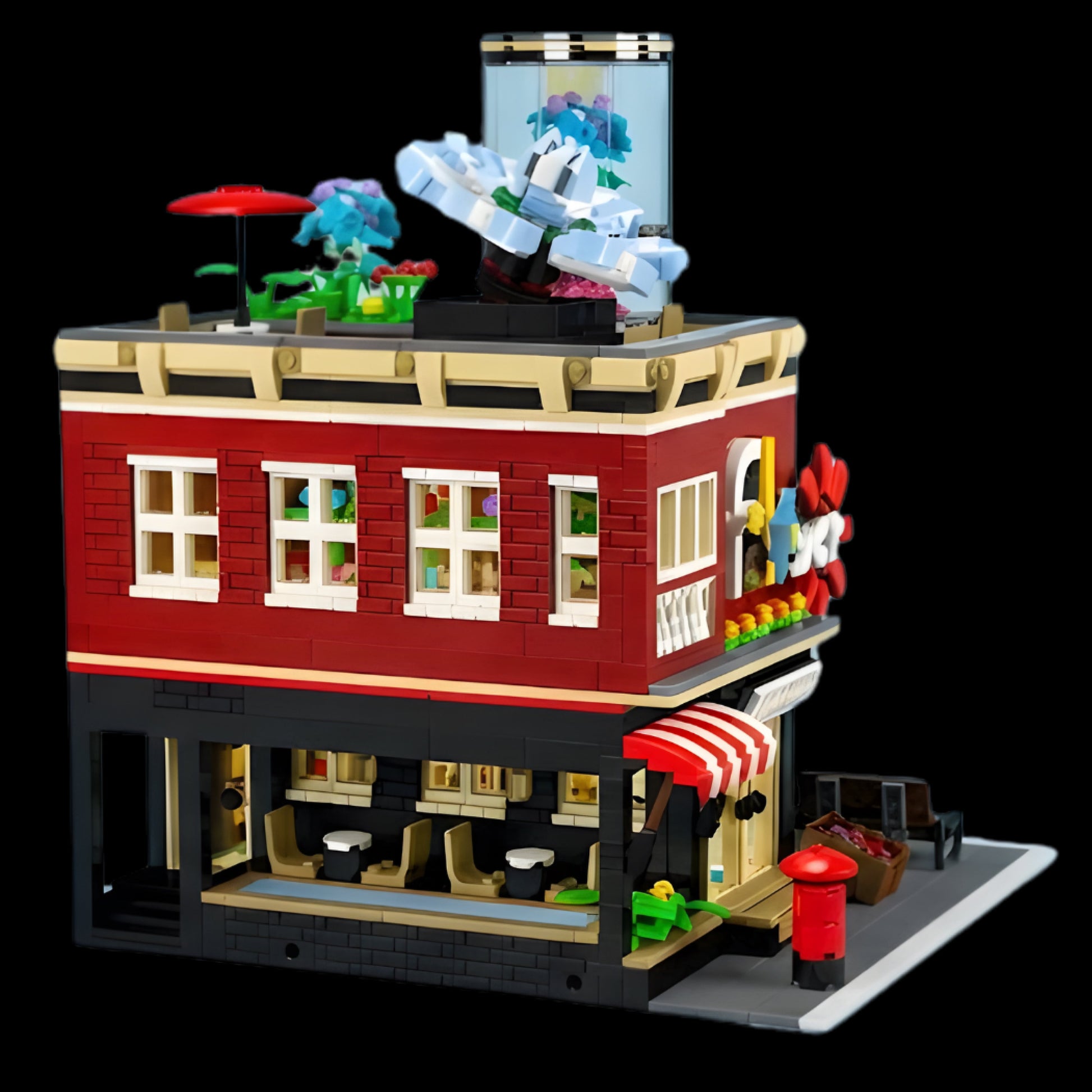 Floricultura NovaTown (2291 peças) - Brics Craft