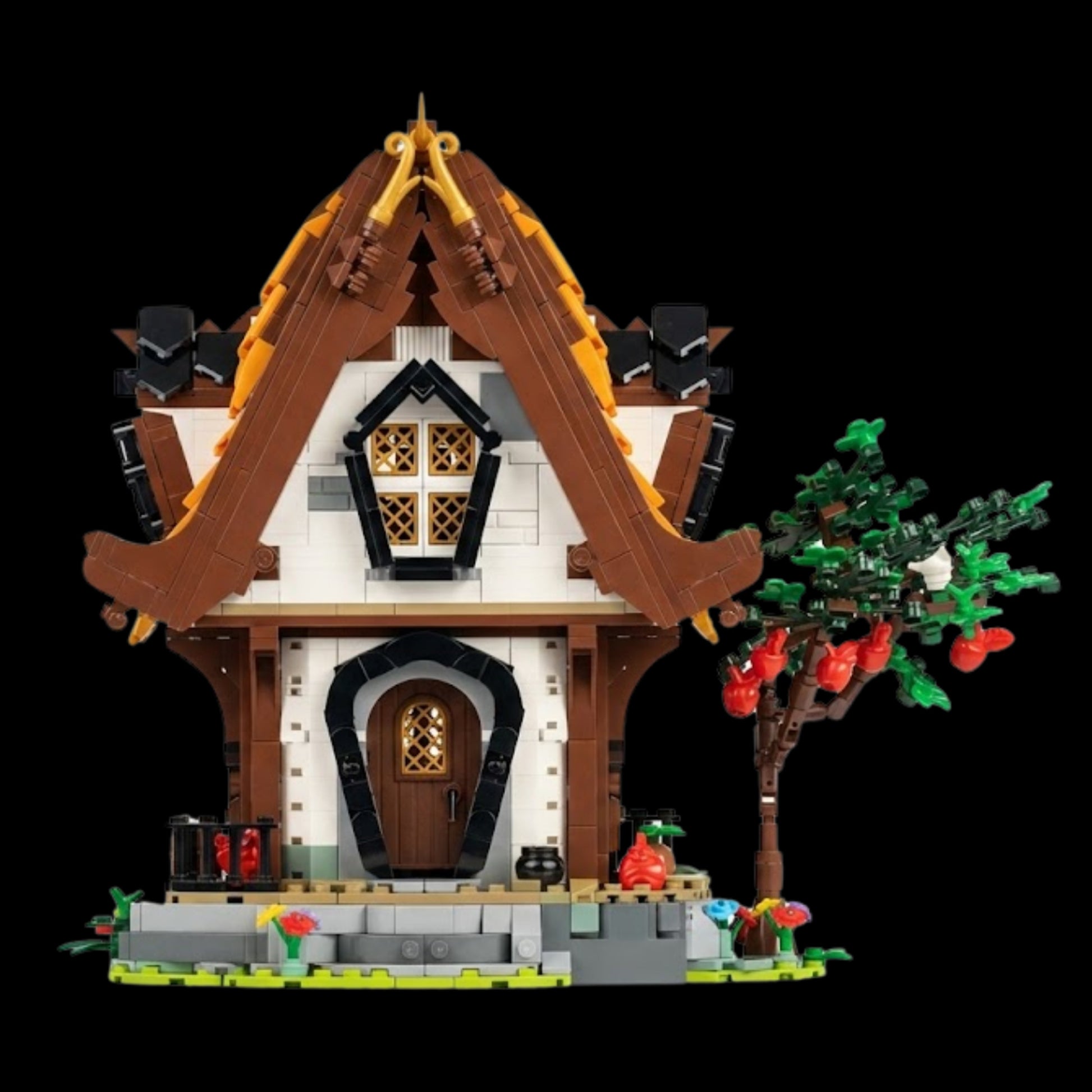 Cabana Medieval de Troncos (2192 peças) - Brics Craft