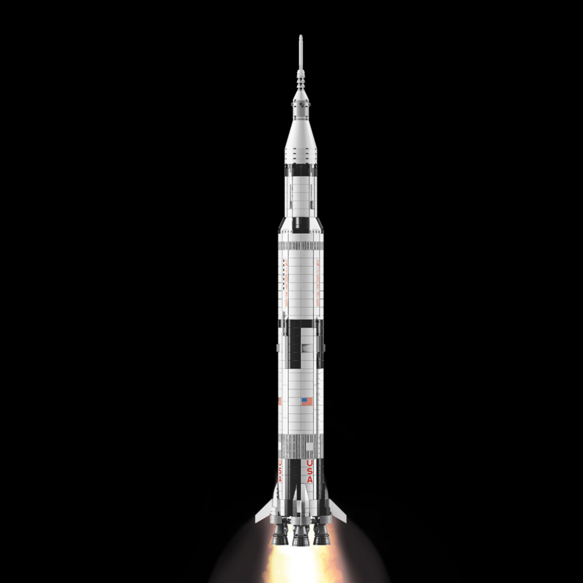 Saturno V: Missão Lunar Apollo (1969 peças) – Brics Craft Saturno V: Missão Lunar Apollo (1969 peças) – Brics Craft