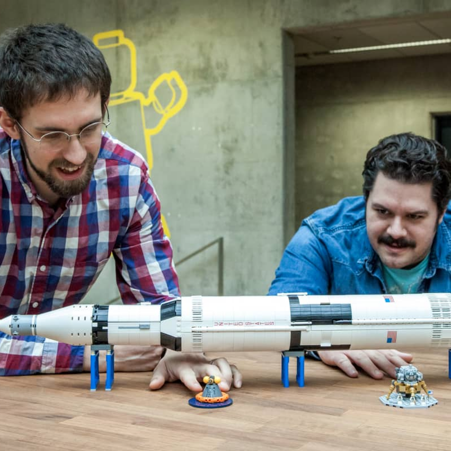 Apollo 5 - NASA AS-204 Saturno V (1969 peças)