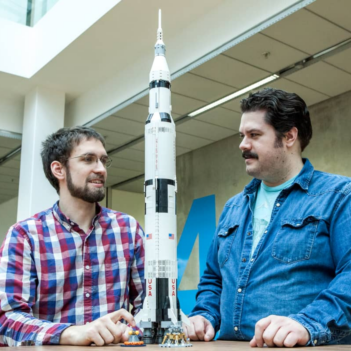 Apollo 5 - NASA AS-204 Saturno V (1969 peças)