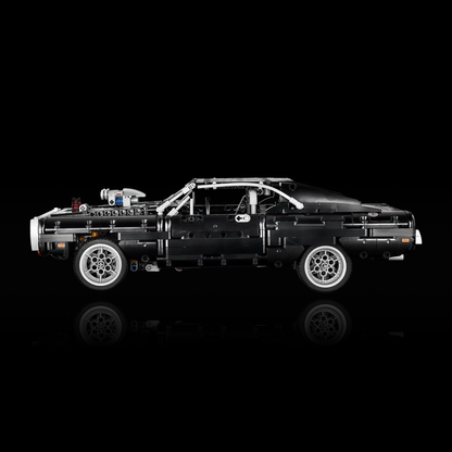 (75% OFF) Dodge Charger 1970 - Velozes e Furiosos (1077 peças)