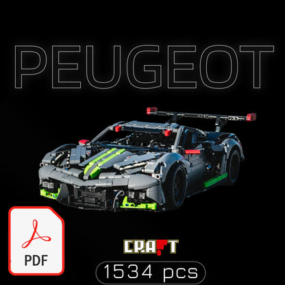 Adquira +1 Peugeot e o transforme em um Corvette C8.R (PDF incluso)