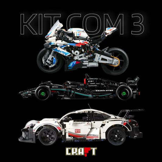 Compre Junto! Os Três Produtos Mais Vendidos (BMW M1000 RR, Mercedes AMG W14, Porsche 911 RSR)