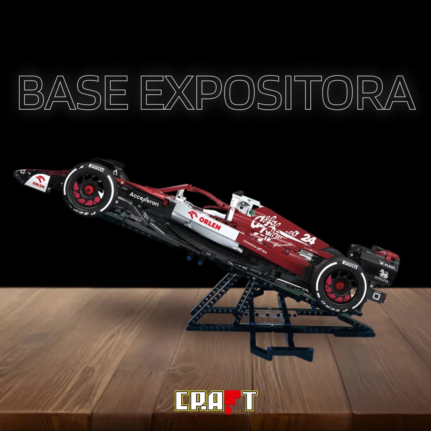 Base Expositora para o Alfa Romeo F1
