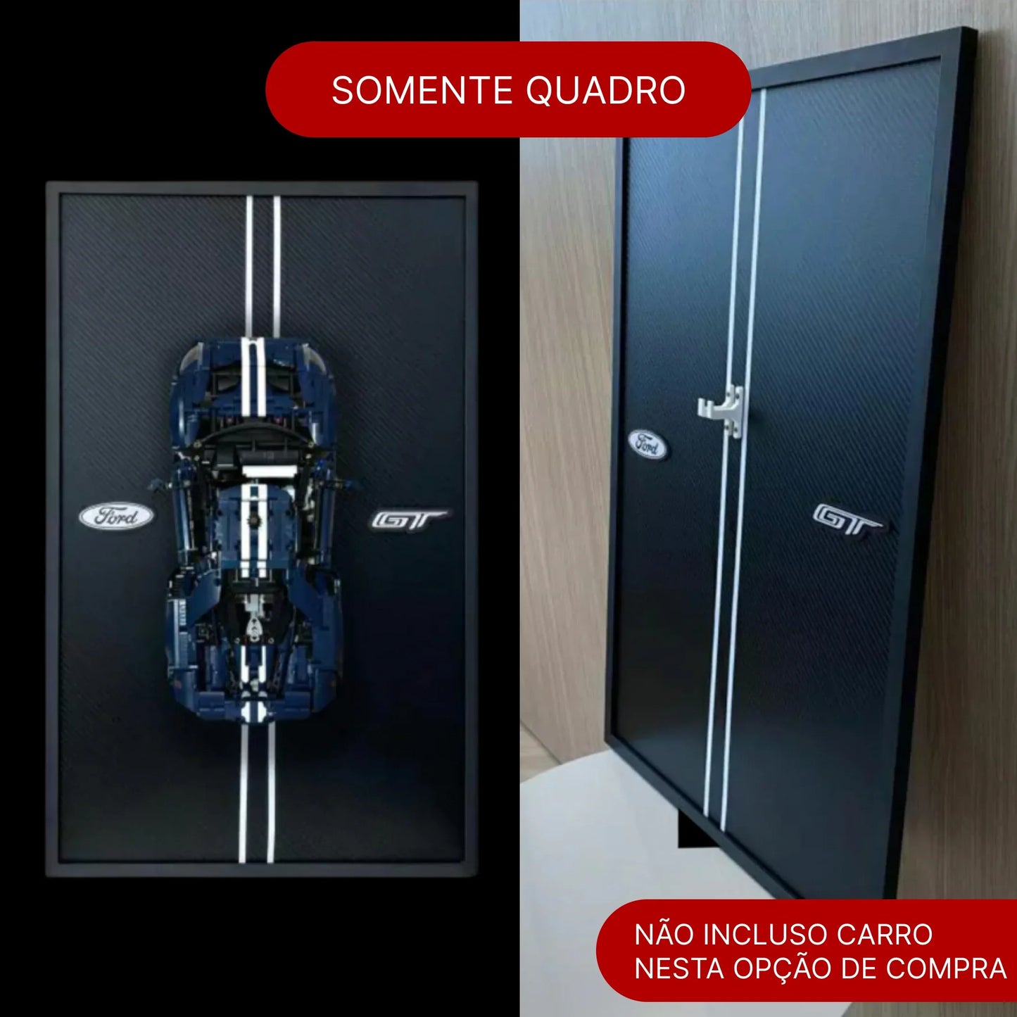 Quadro de Fibra de Carbono - Ford GT