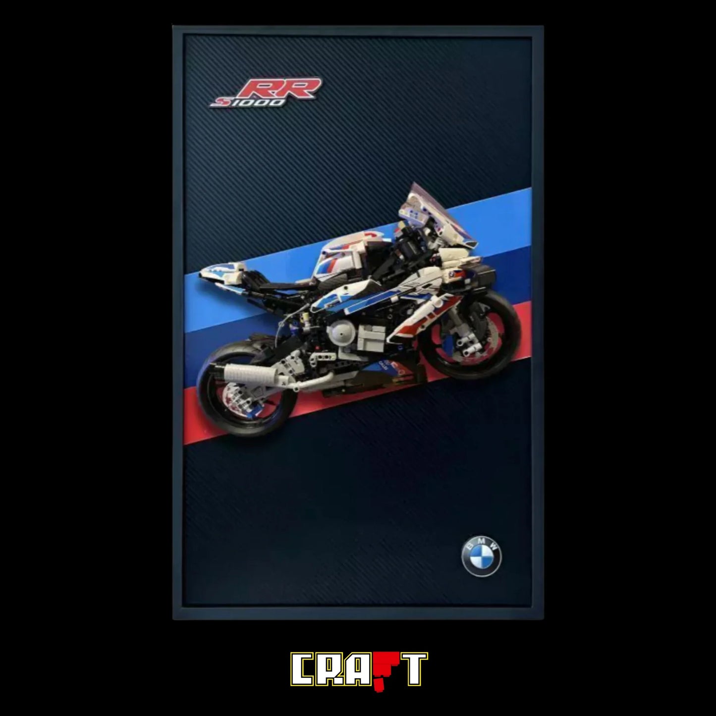 Quadro de Fibra de Carbono - Moto BMW M 1000 RR