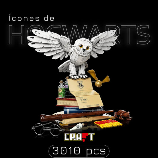 Ícones de Hogwarts (3010 peças)