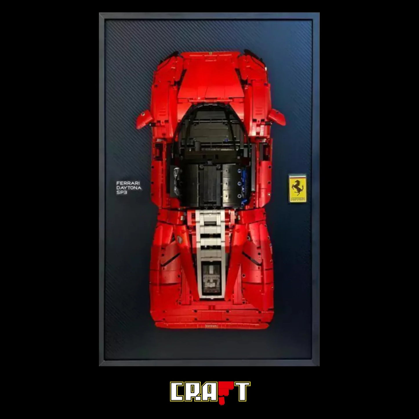 Quadro de Fibra de Carbono - Ferrari Daytona SP3